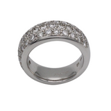 01_IHRSCHMUCK_Bandring, 585er Weißgold mit Brillanten