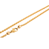 04_IHRSCHMUCK_Artikel_077_Bergkristall Herzanhänger mit 750er Gelbgoldkette