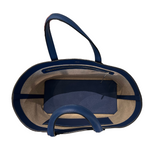 Hermès Shopper, MAXIBOX CABAS 30, VEAU EVERCOLOR/VEAU EPSOM, Farbe blau
