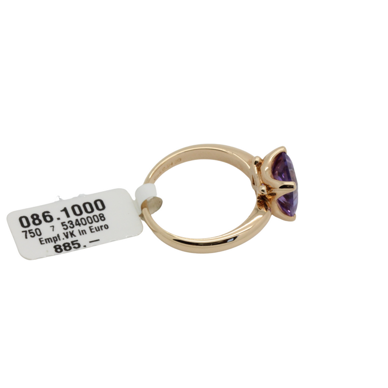 003_02_Violetter Amethyst Ring in 750er Roségold