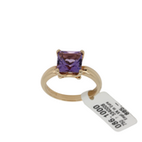 003_03_Violetter Amethyst Ring in 750er Roségold