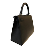Hermès Kelly II Sellier 28 Veau Epsom /noir, schwarz, wie neu